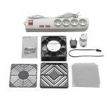 Wentylator z listwą zasilającą