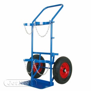Wózek do dwóch butli z gazami technicznymi w układzie pionowym 11002 JOTKEL 