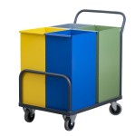 Wózek z pojemnikami do segregacji odpadów 80229 Jotkel