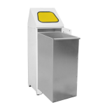 Metalowy pojemnik na odpady 1-komorowy z koszem metalowym 80214 JOTKEL 