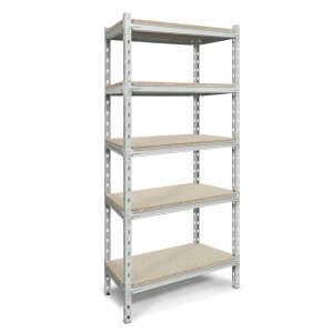 Regał metalowy wtykowy 5 - półkowy 800 x 2005 x 800 mm Jotkel 23825