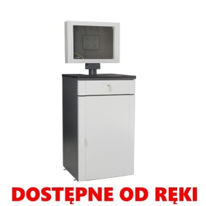 Metalowa szafa na komputer HSC02 - do monitora LCD 24" JOTKEL 23562_D2