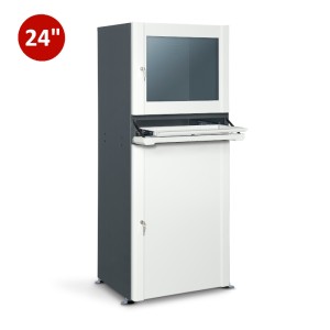 Metalowa szafa na komputer HSC01- do monitora 24" JOTKEL  23560