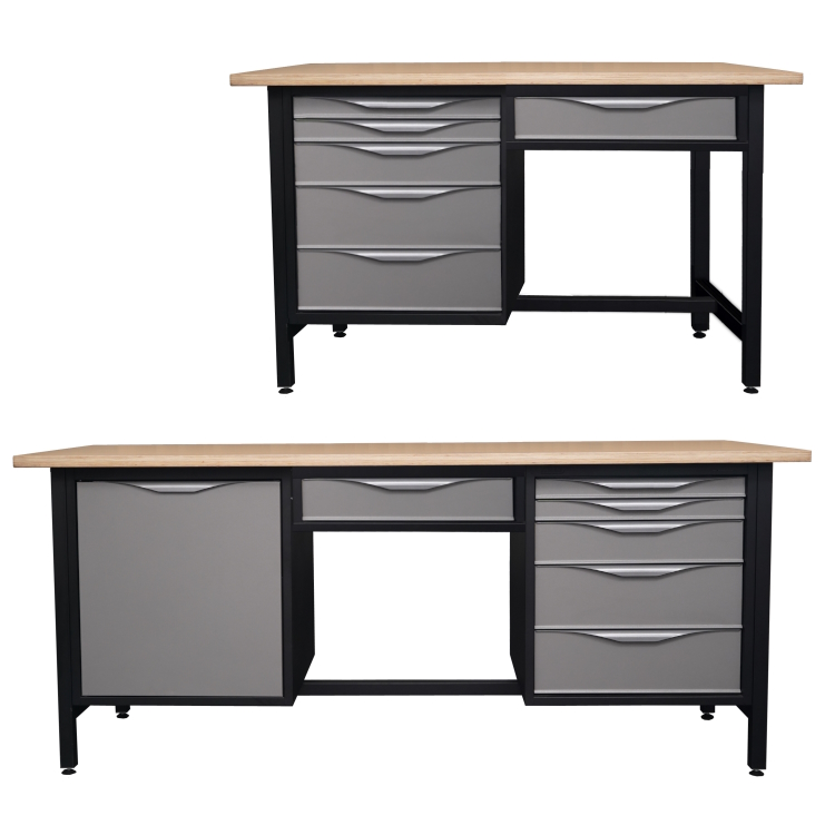 biurka warsztatowe Jotkel - zestaw