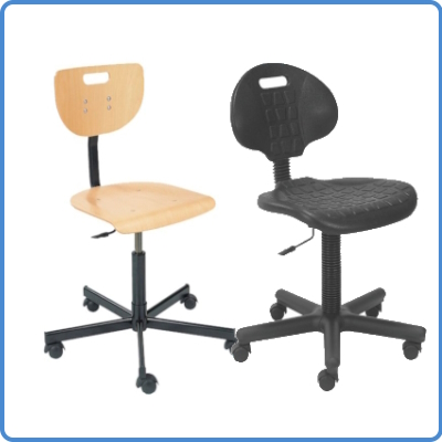 Krzesła warsztatowe